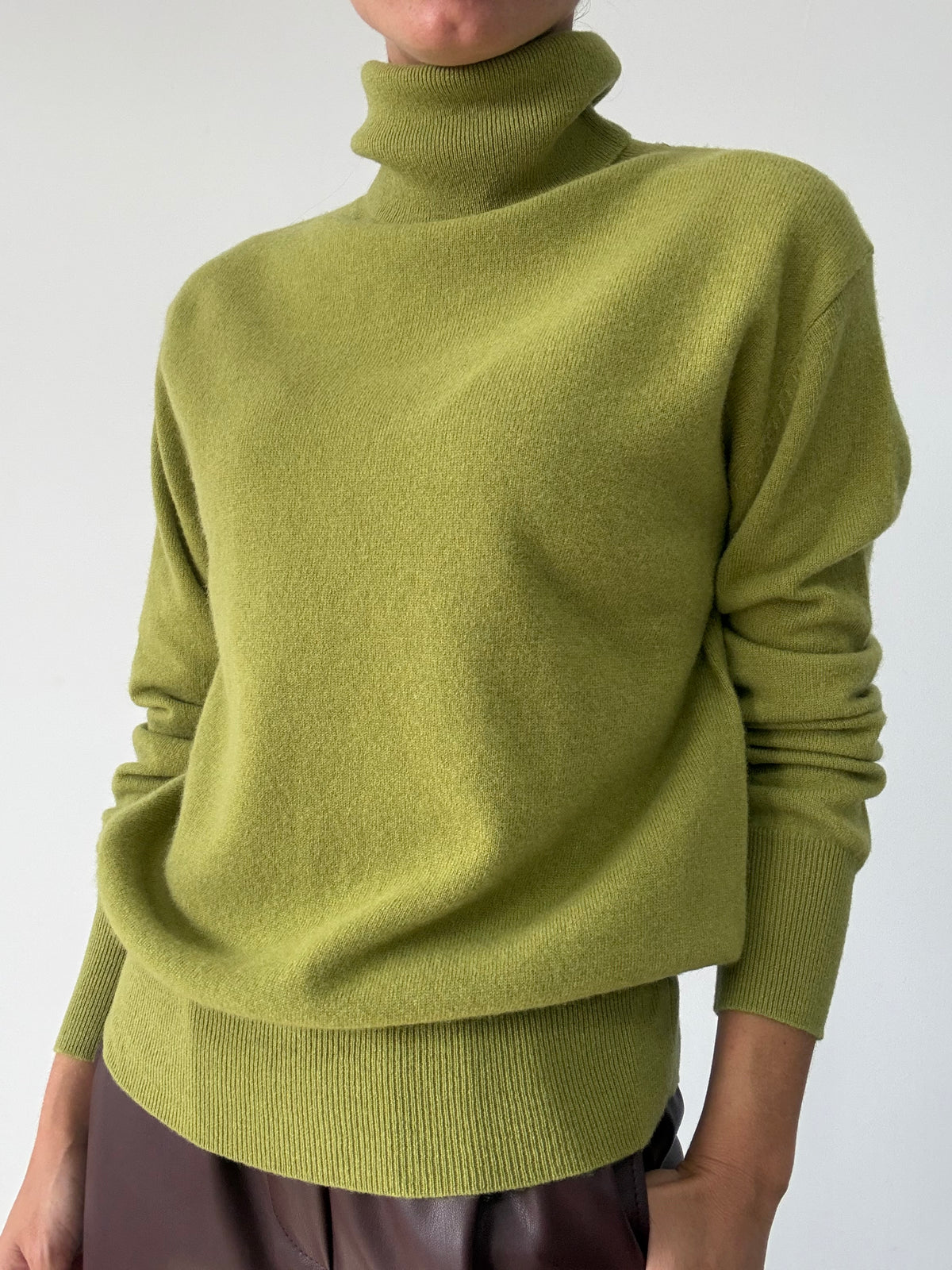 JERSEY RESEL PISTACHO
