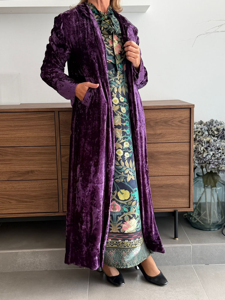 ABRIGO ZIVAGO Morado