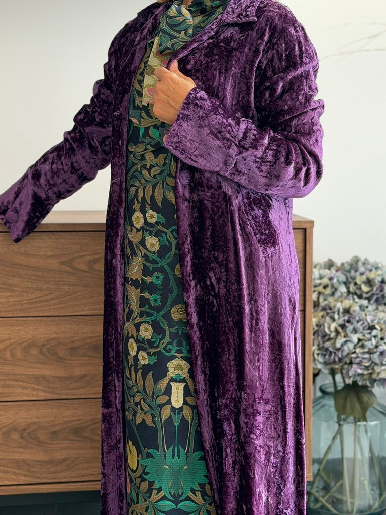 ABRIGO ZIVAGO Morado