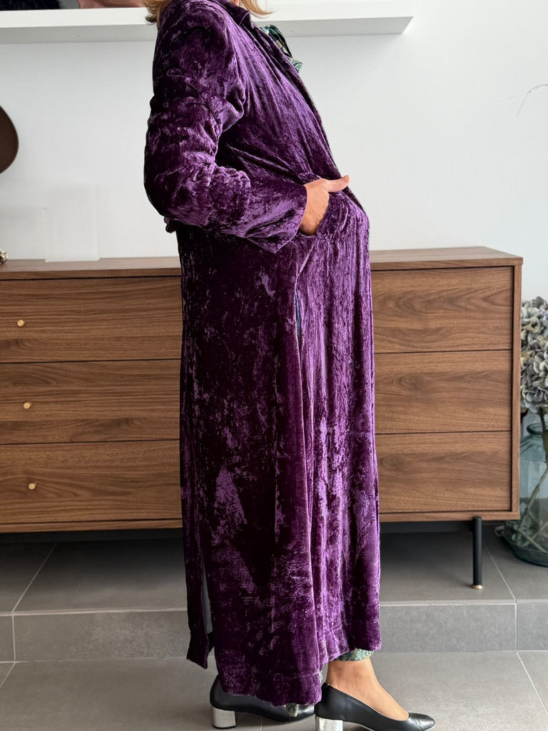 ABRIGO ZIVAGO Morado