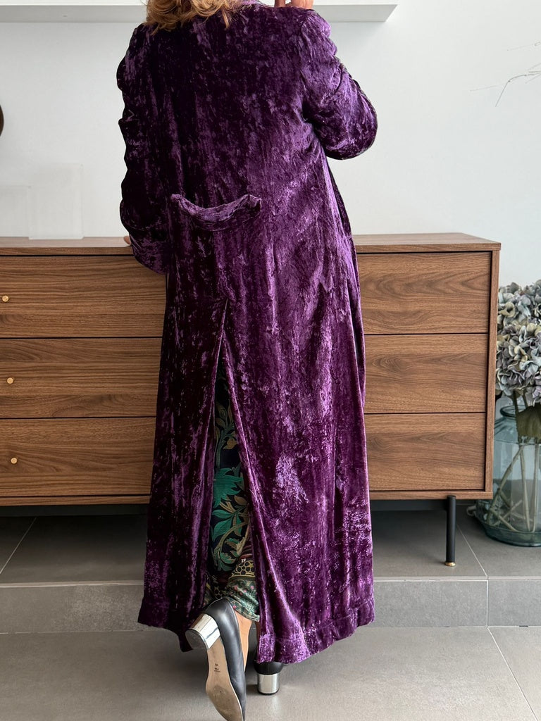 ABRIGO ZIVAGO Morado