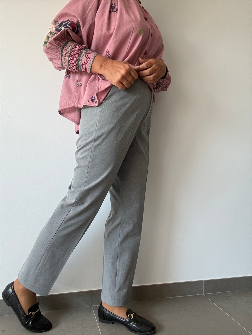 PANTALÓN NICONE GRIS