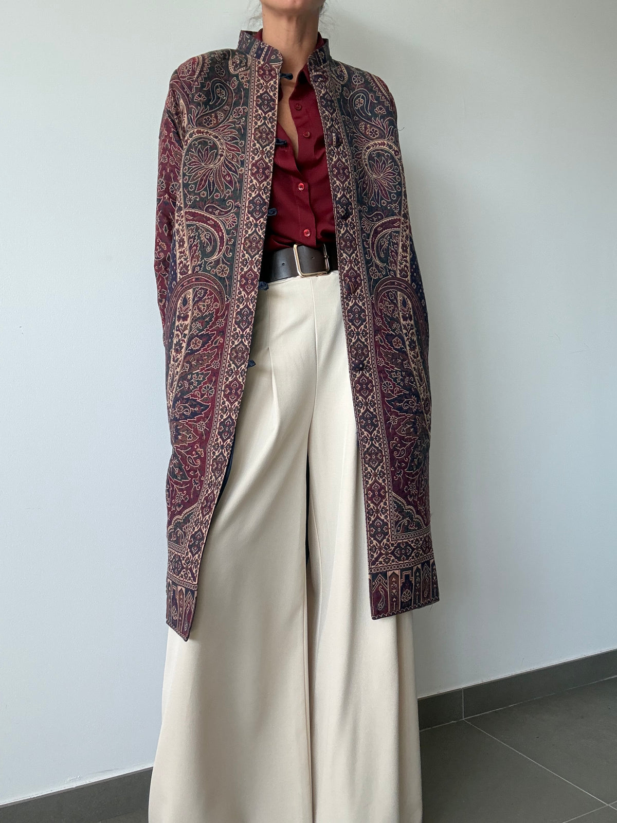 KIMONO ALSUR BURDEOS