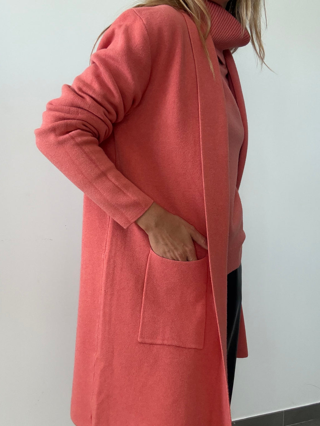 CHAQUETA HELECHO CORAL