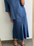 FALDA NORA AZUL