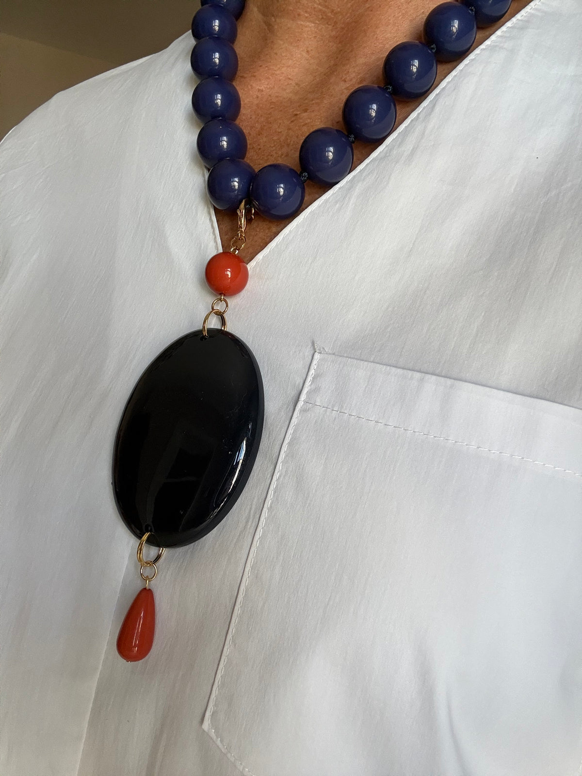 COLLAR VEGA  AZUL