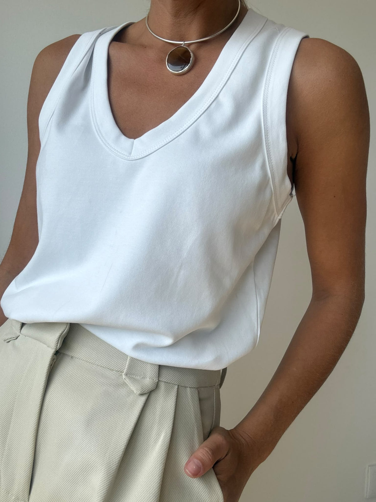 TOP ALBELA BLANCO