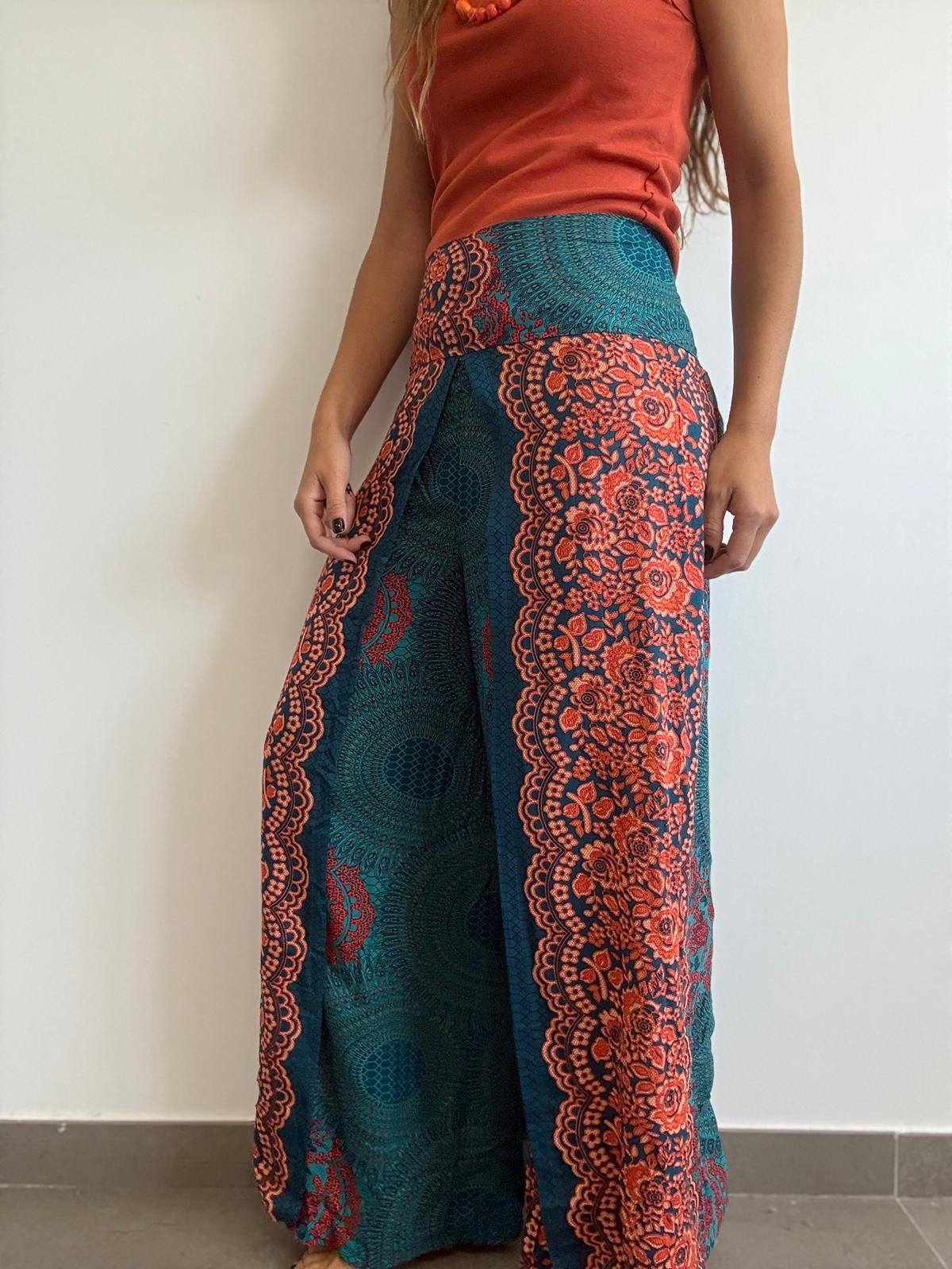 PANTALÓN DELHI PETRÓLEO