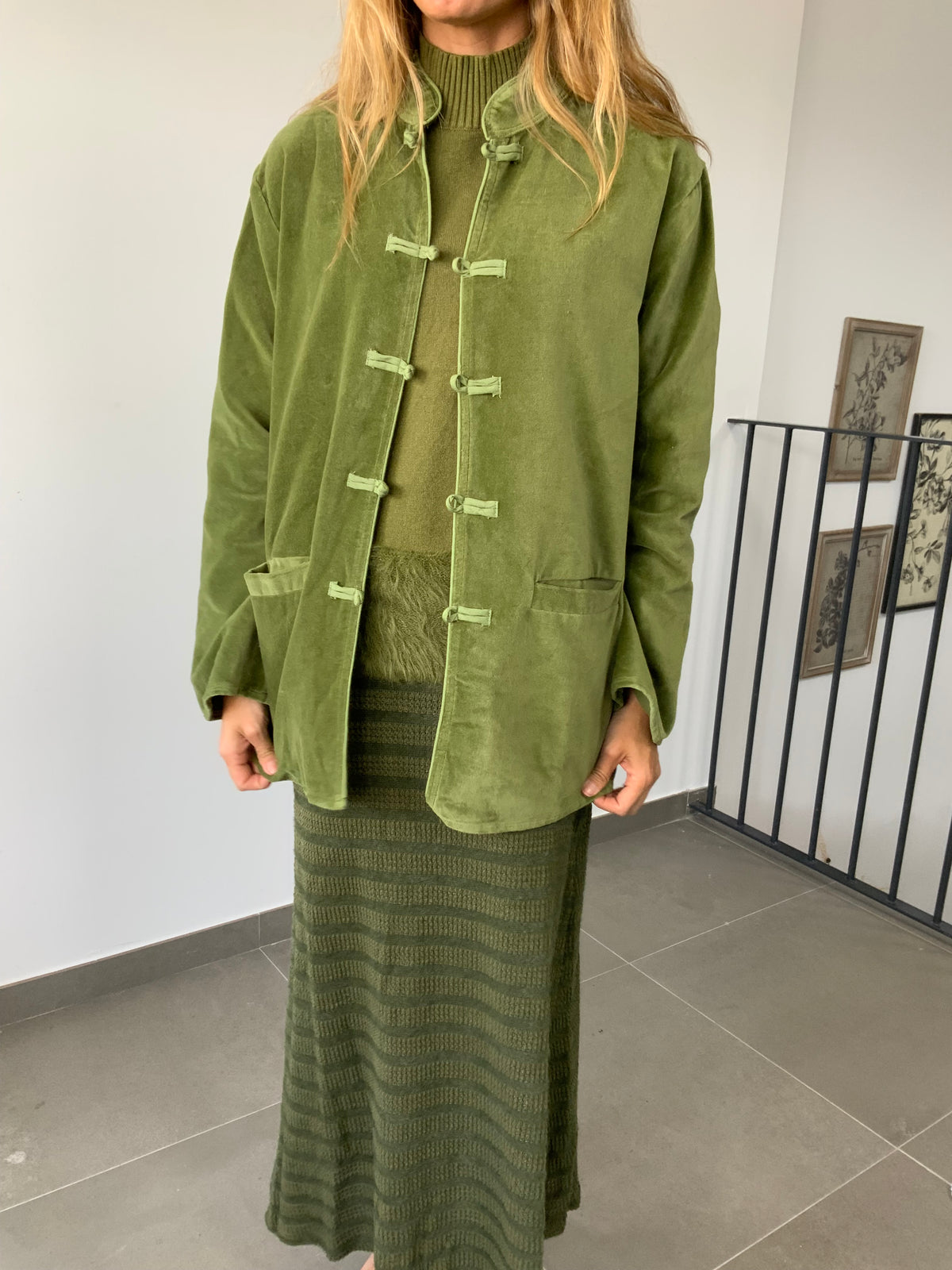 CHAQUETA DRENDE VERDE