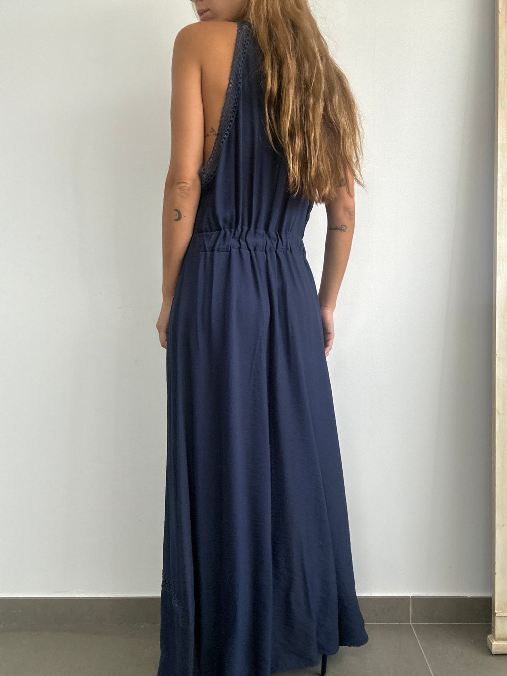 VESTIDO CENICIENTA MARINO