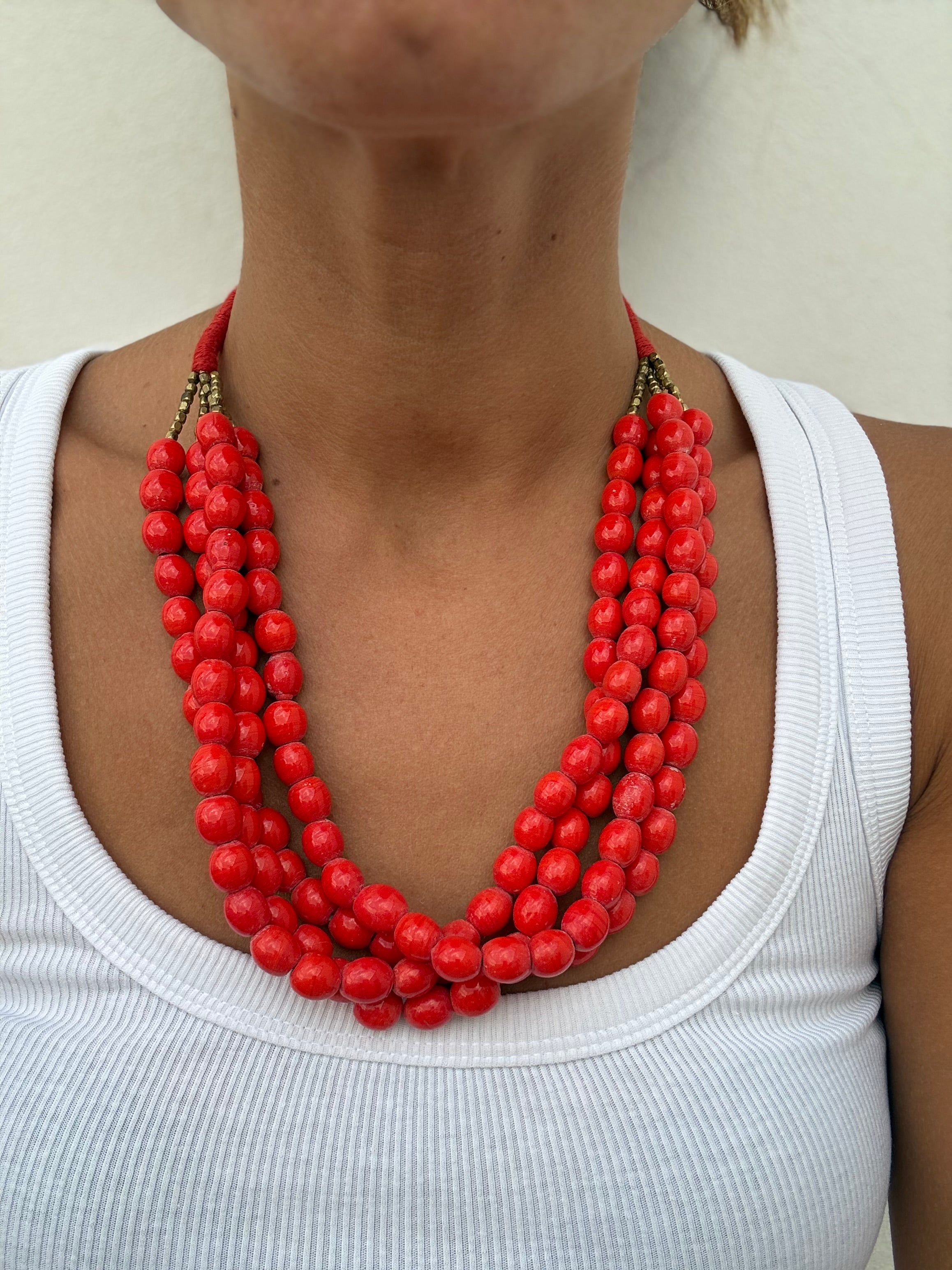 COLLAR CONGUITO ROJO