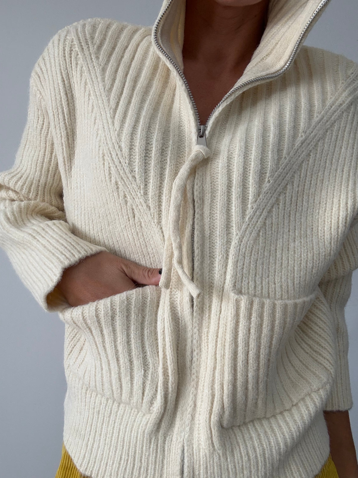 CHAQUETA GACETA MARFIL