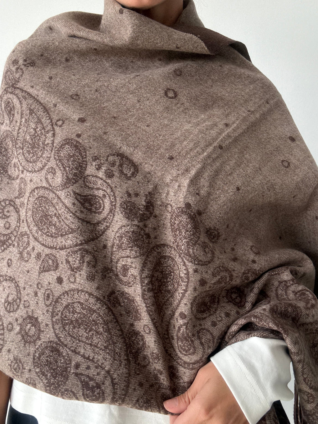FOULARD ASTRAL MARRÓN