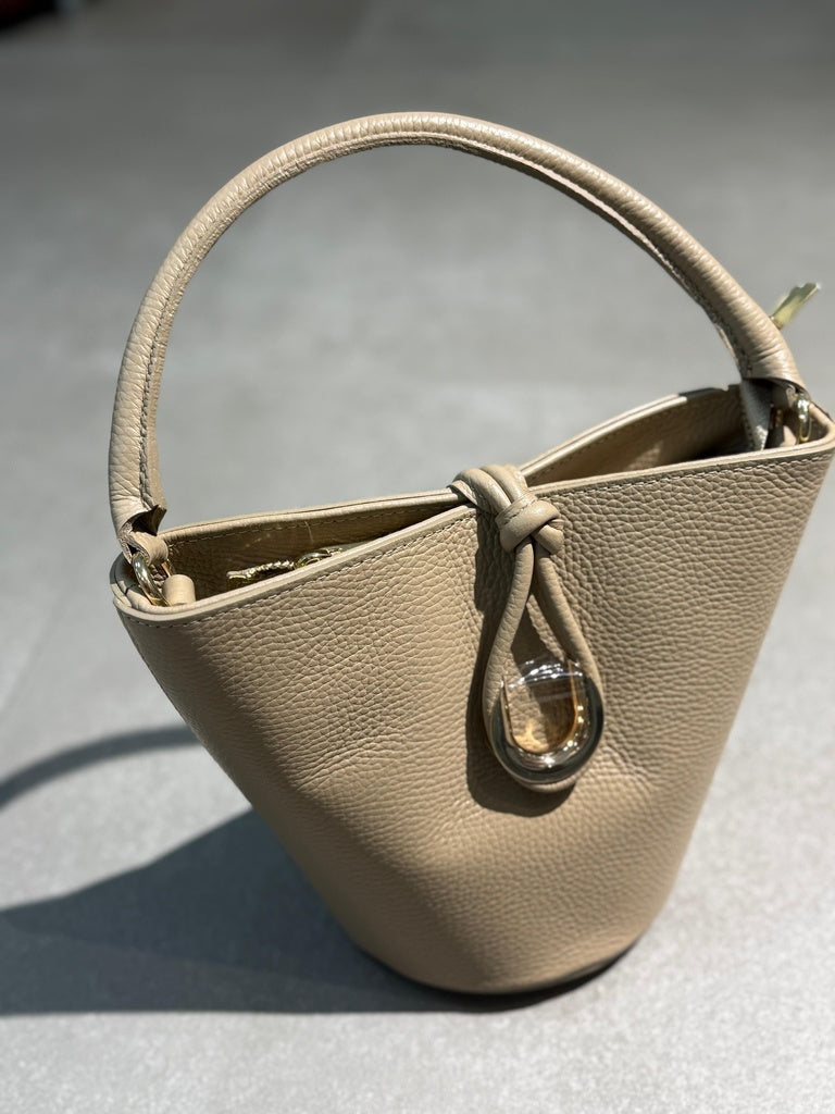 BOLSO CANASTA BEIGE