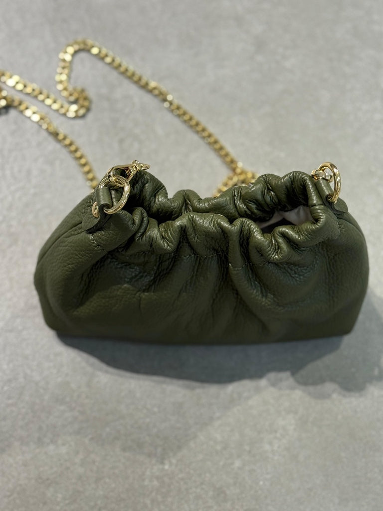 BOLSO RUGA MINI KAKI