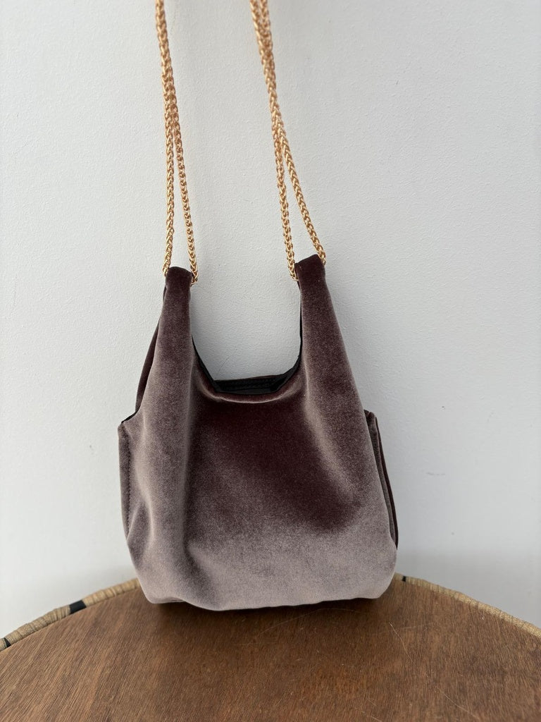 BOLSO MECER TAUPE