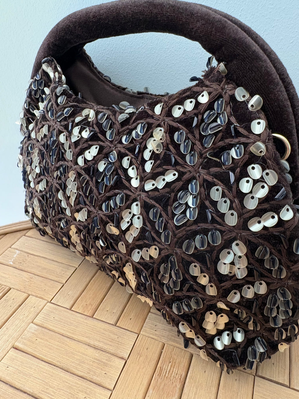 BOLSO CISNE  MARRÓN