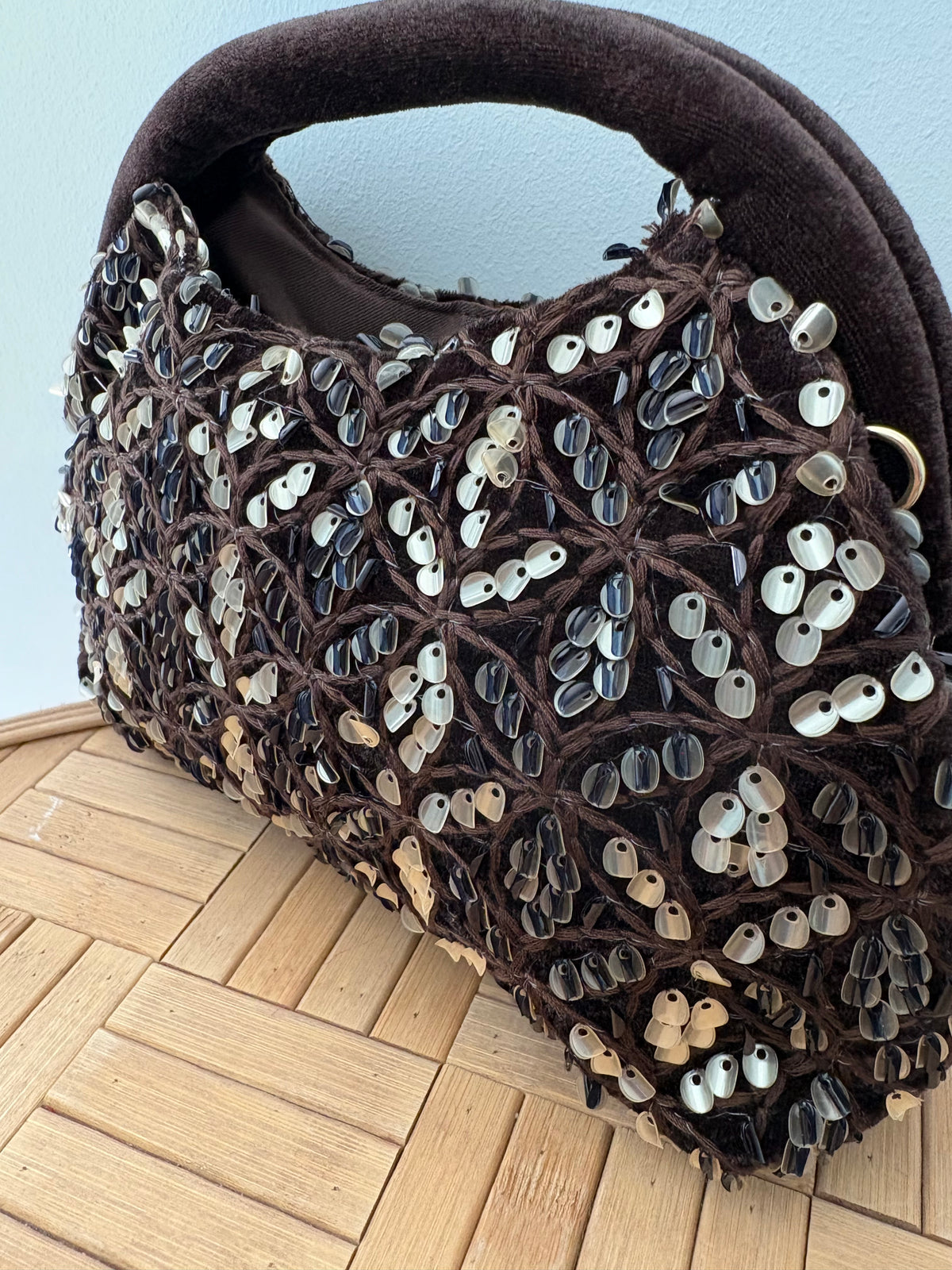 BOLSO CISNE  MARRÓN