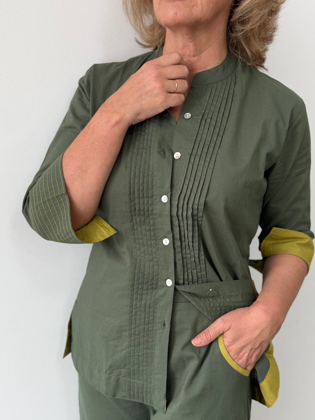 CAMISA TORA VERDE