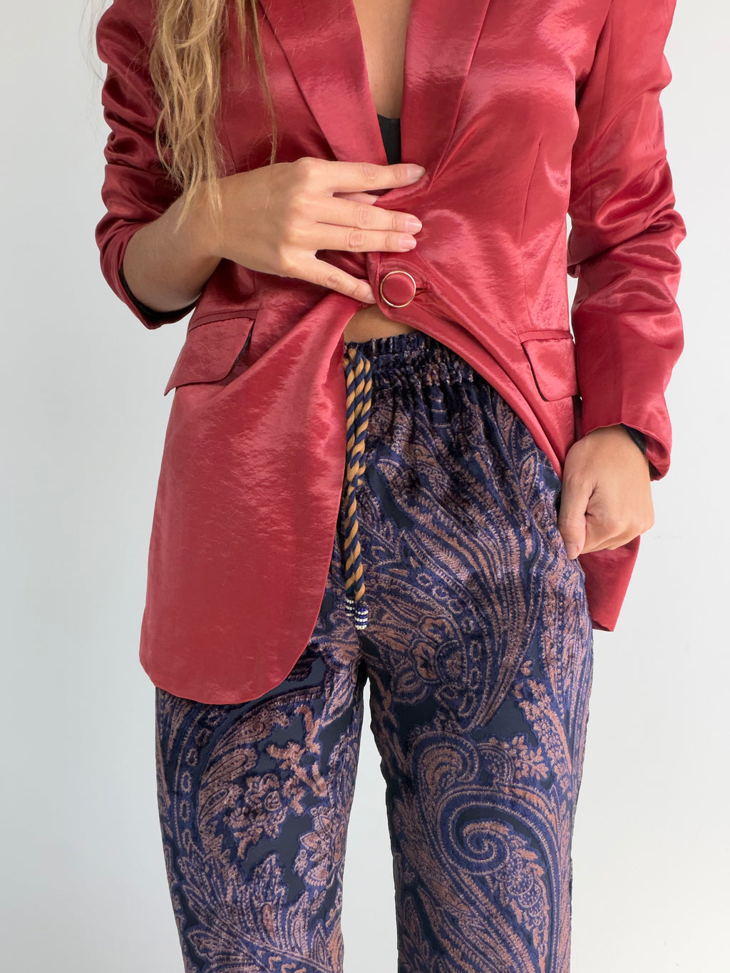 PANTALON RETRO AZUL
