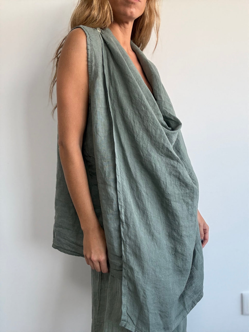 CHALECO GABRIELA KAKI