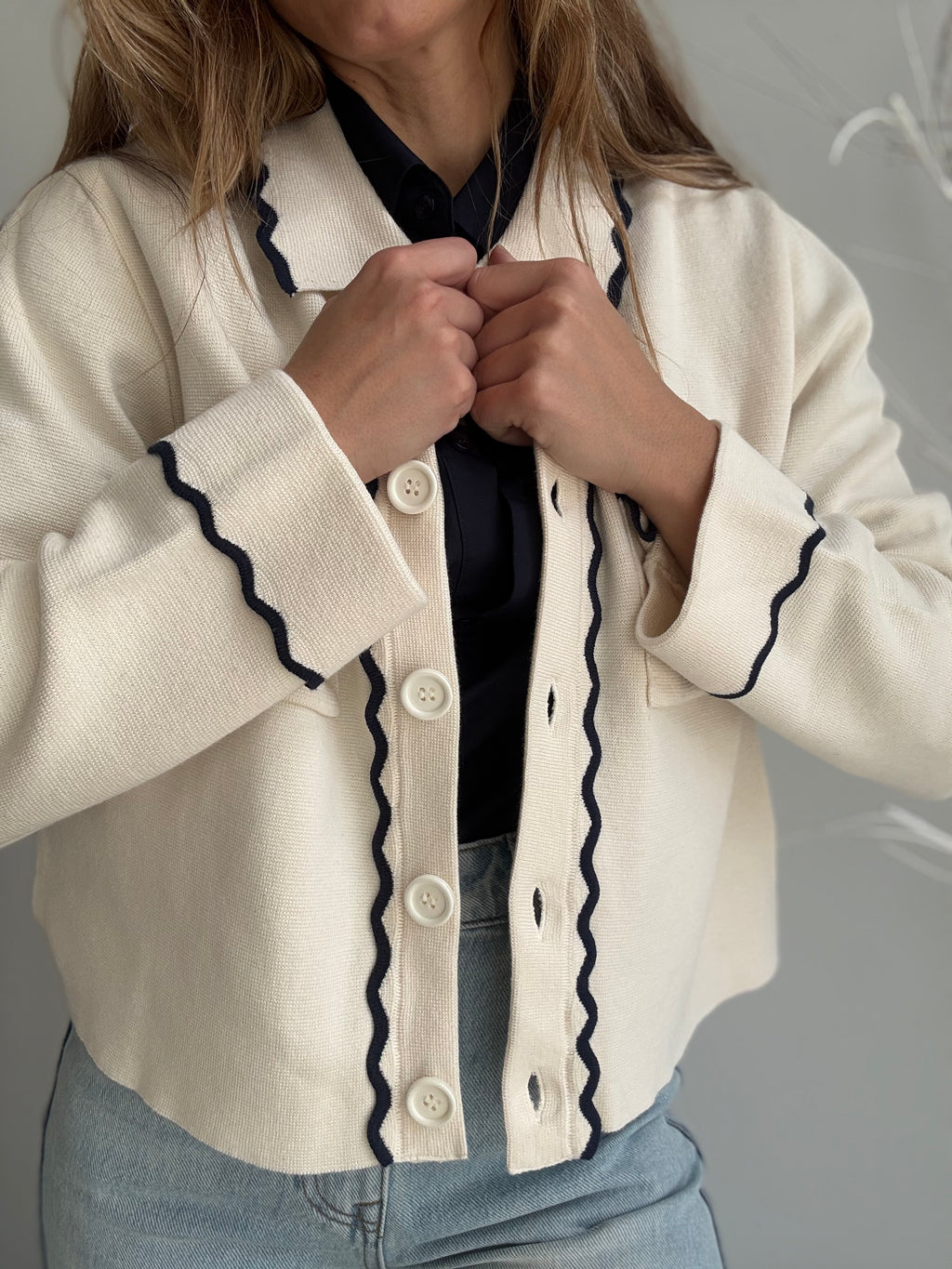 CHAQUETA VALIANO MARFIL