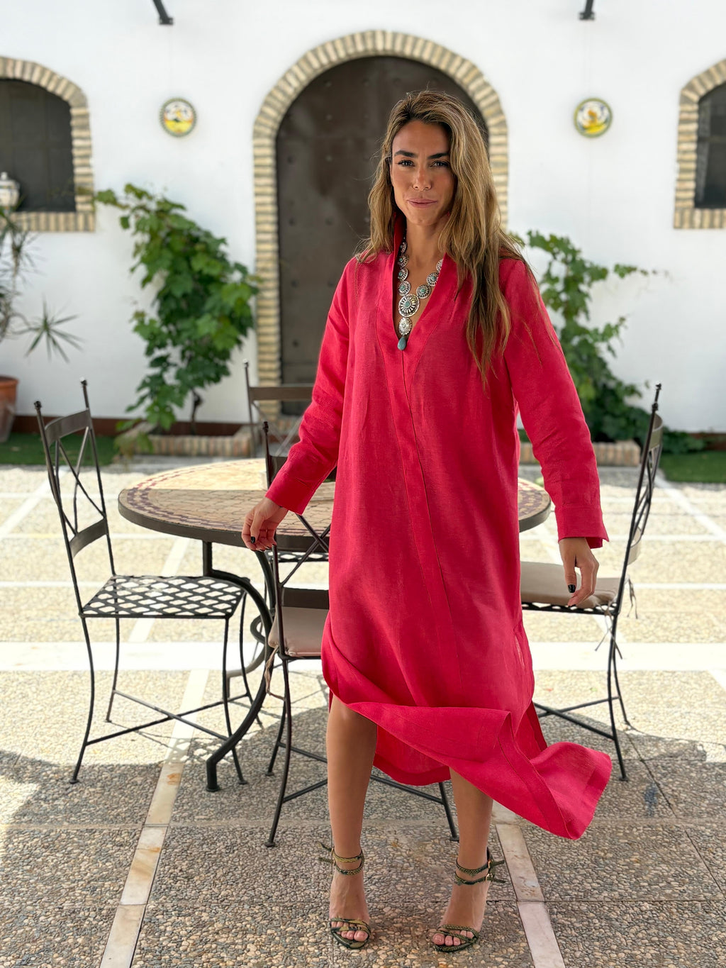 VESTIDO ALEXIS ROSSO