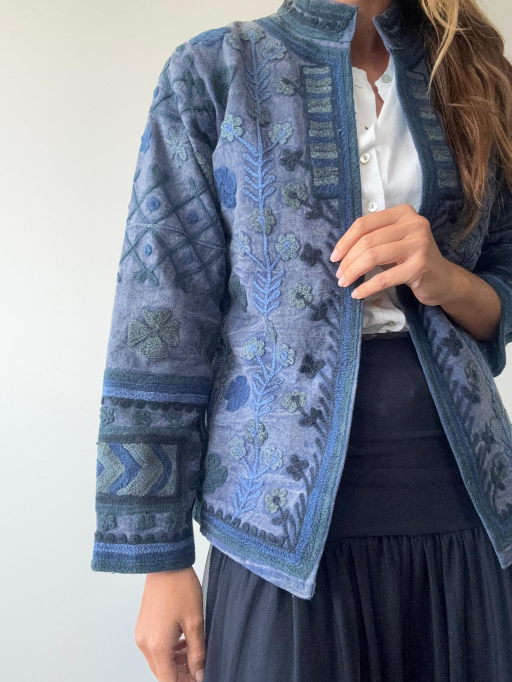 CHAQUETA  NADINE AZUL