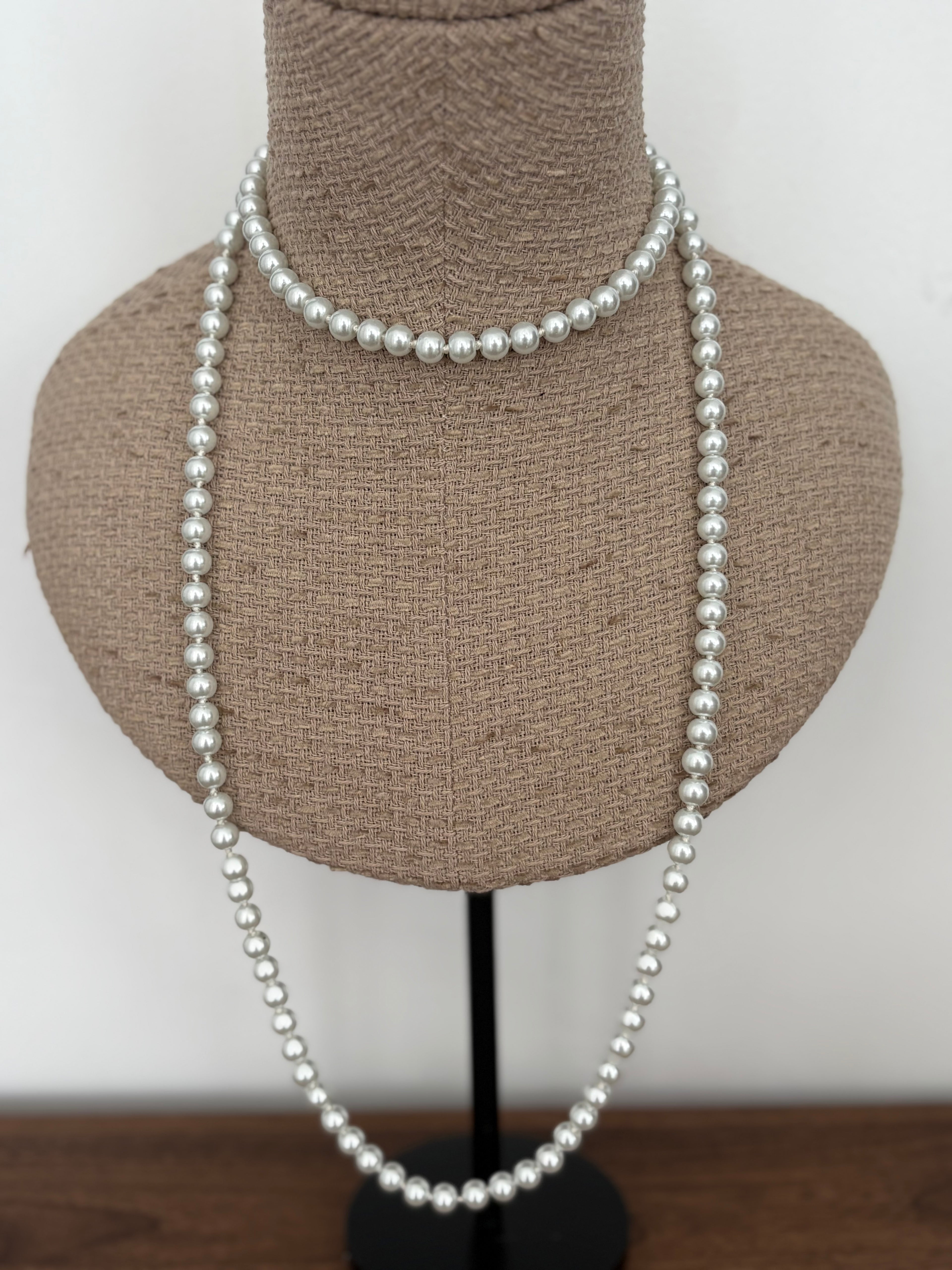 COLLAR  PERLA LARGO