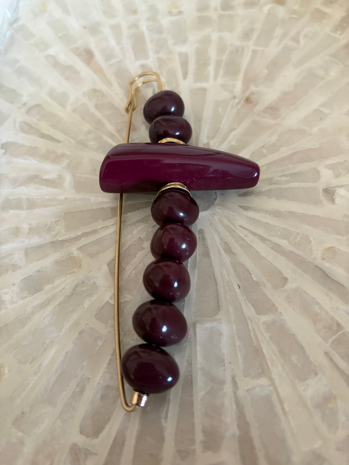 BROCHE LANZA BERENJENA
