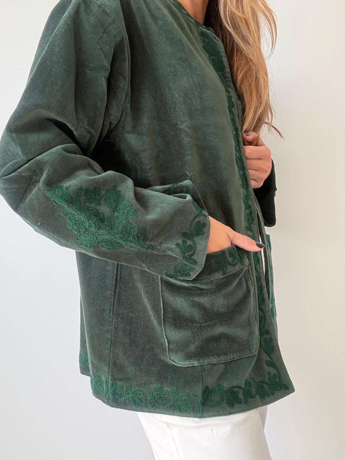 CHAQUETA BEIRUT VERDE BOTELLA