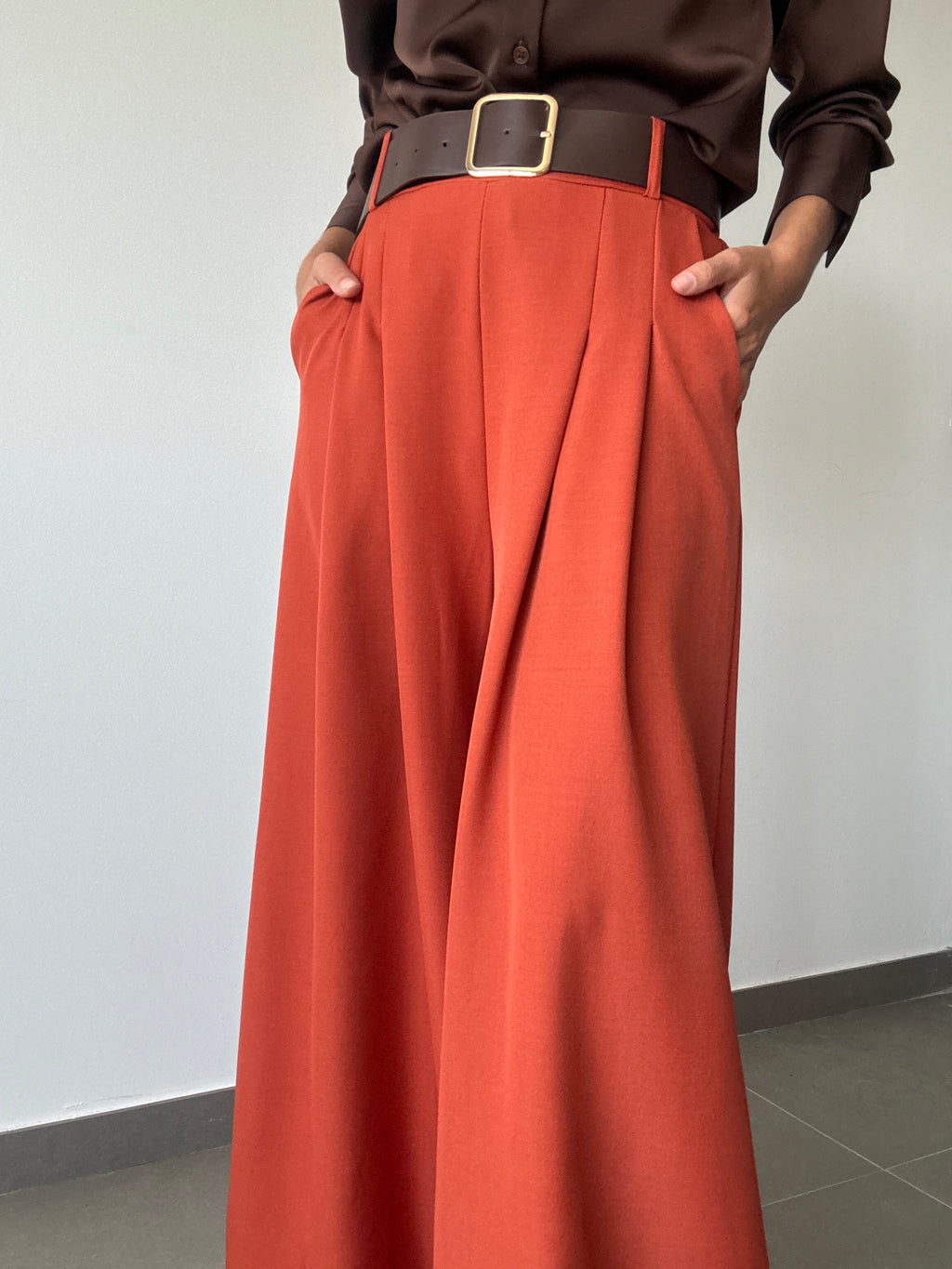PANTALÓN FRANCESCA TEJA