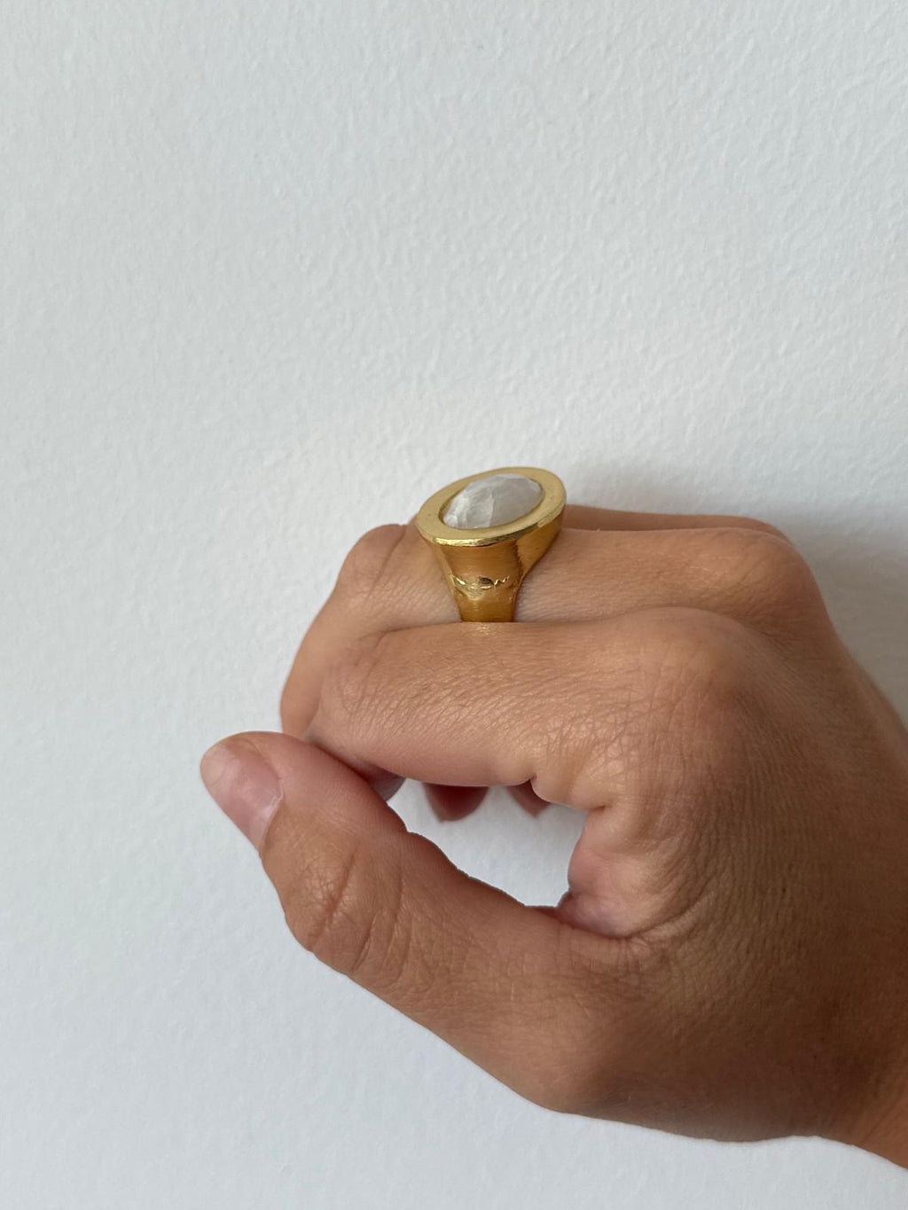 ANILLO PLOMADO BLANCO