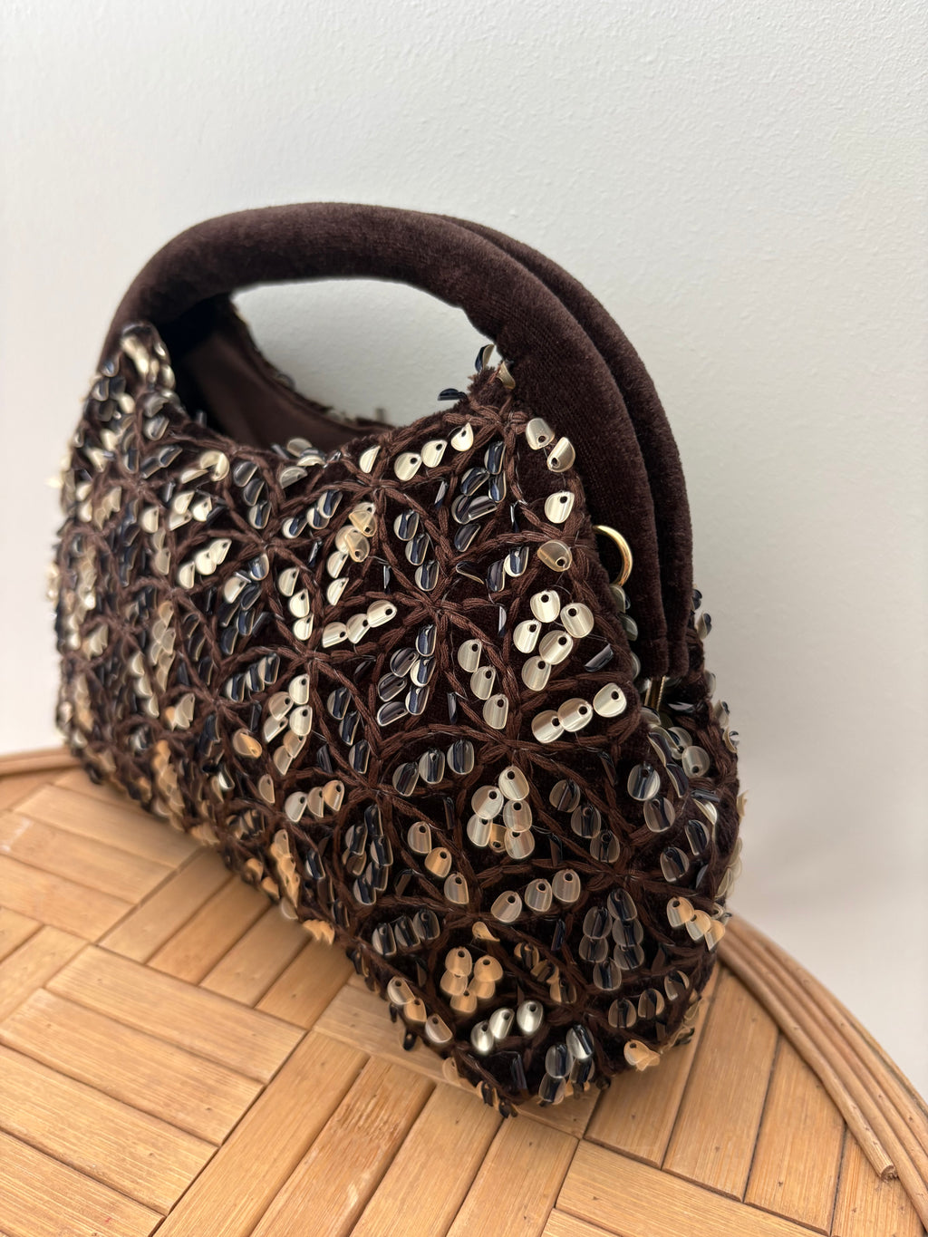 BOLSO CISNE  MARRÓN