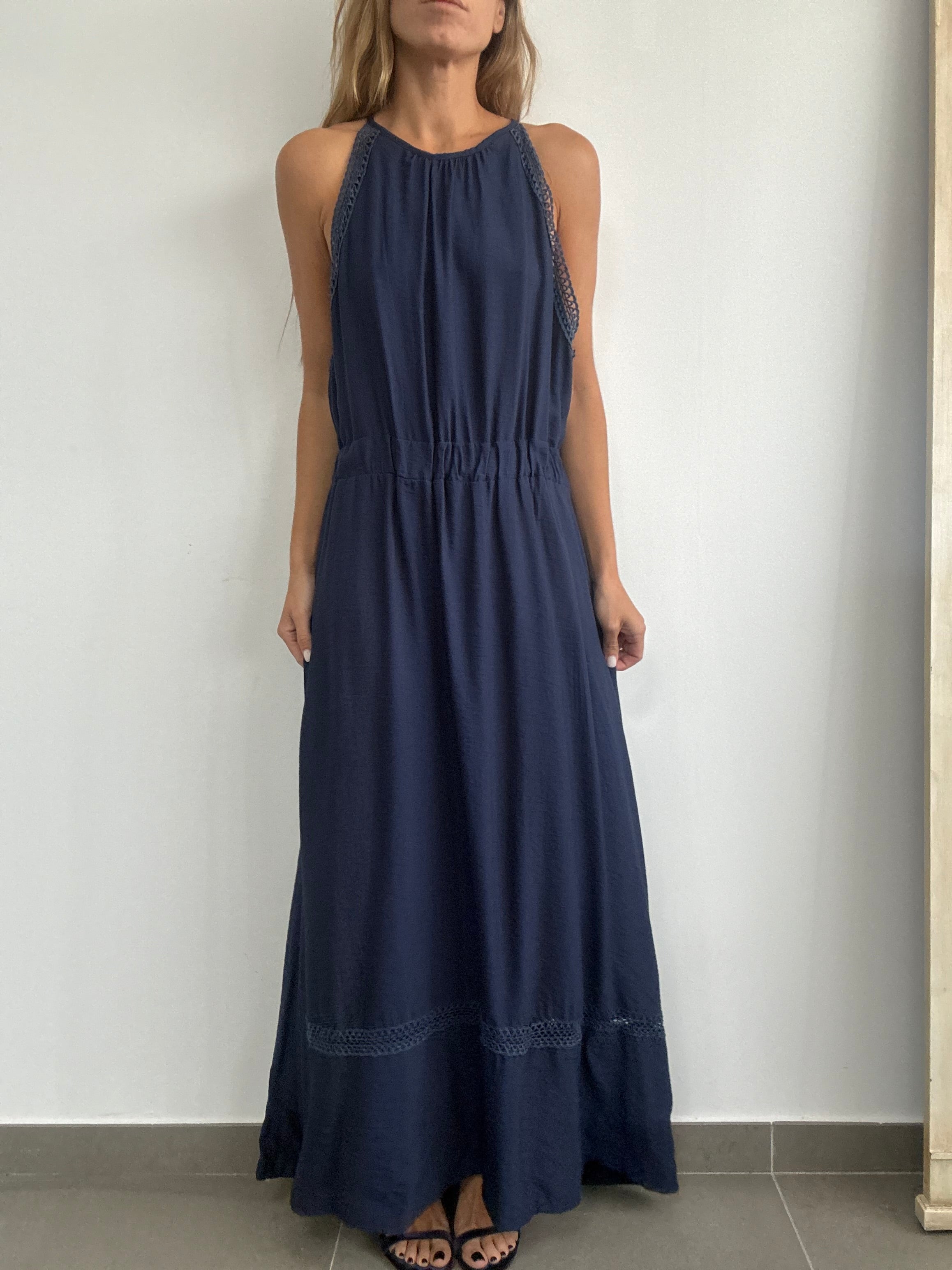 VESTIDO CENICIENTA MARINO