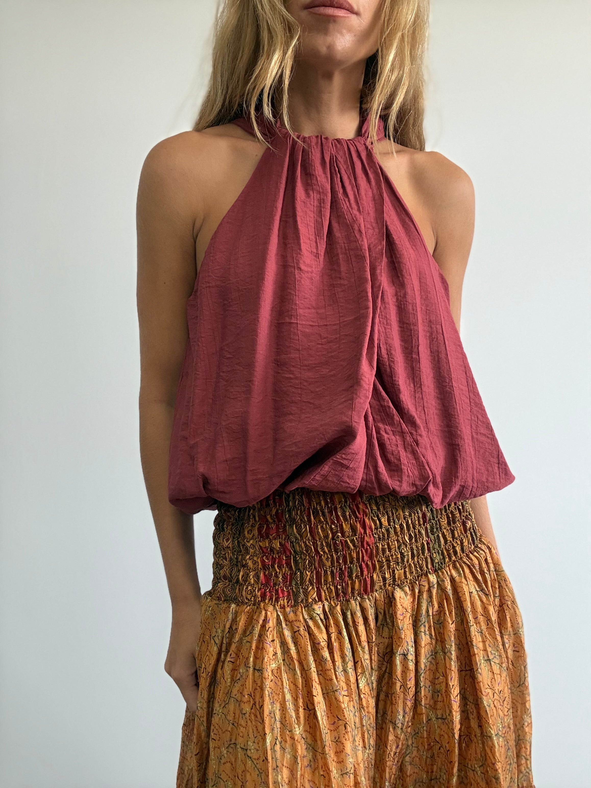 BLUSA AMANDA VINO