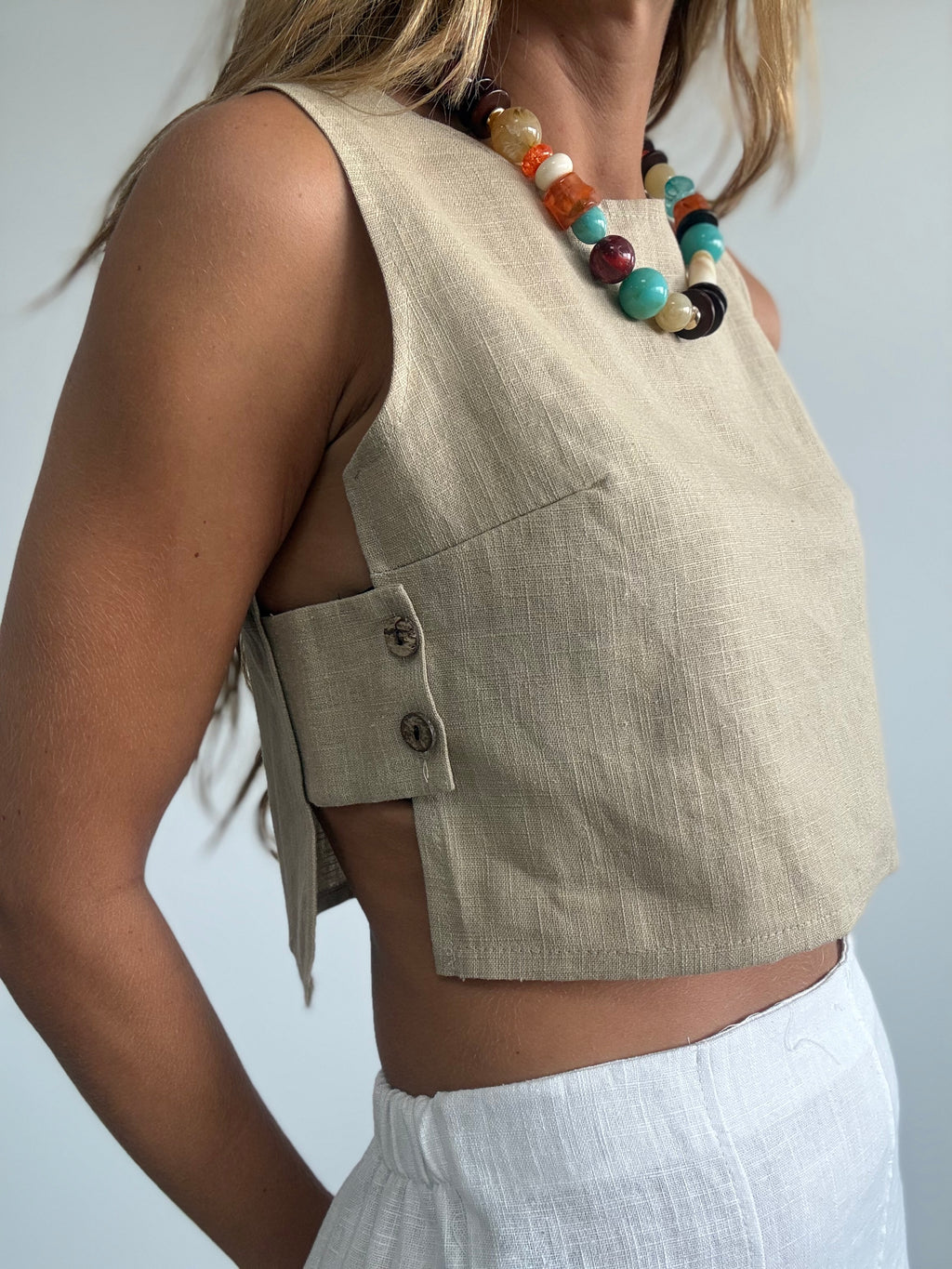 TOP SOLEDAD BEIGE