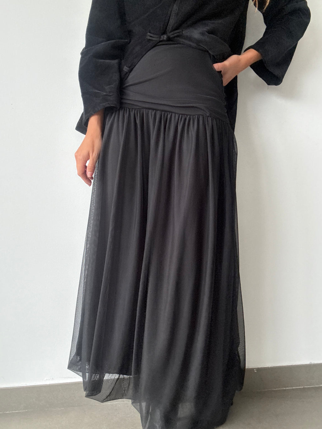 FALDA VAPOR NEGRO