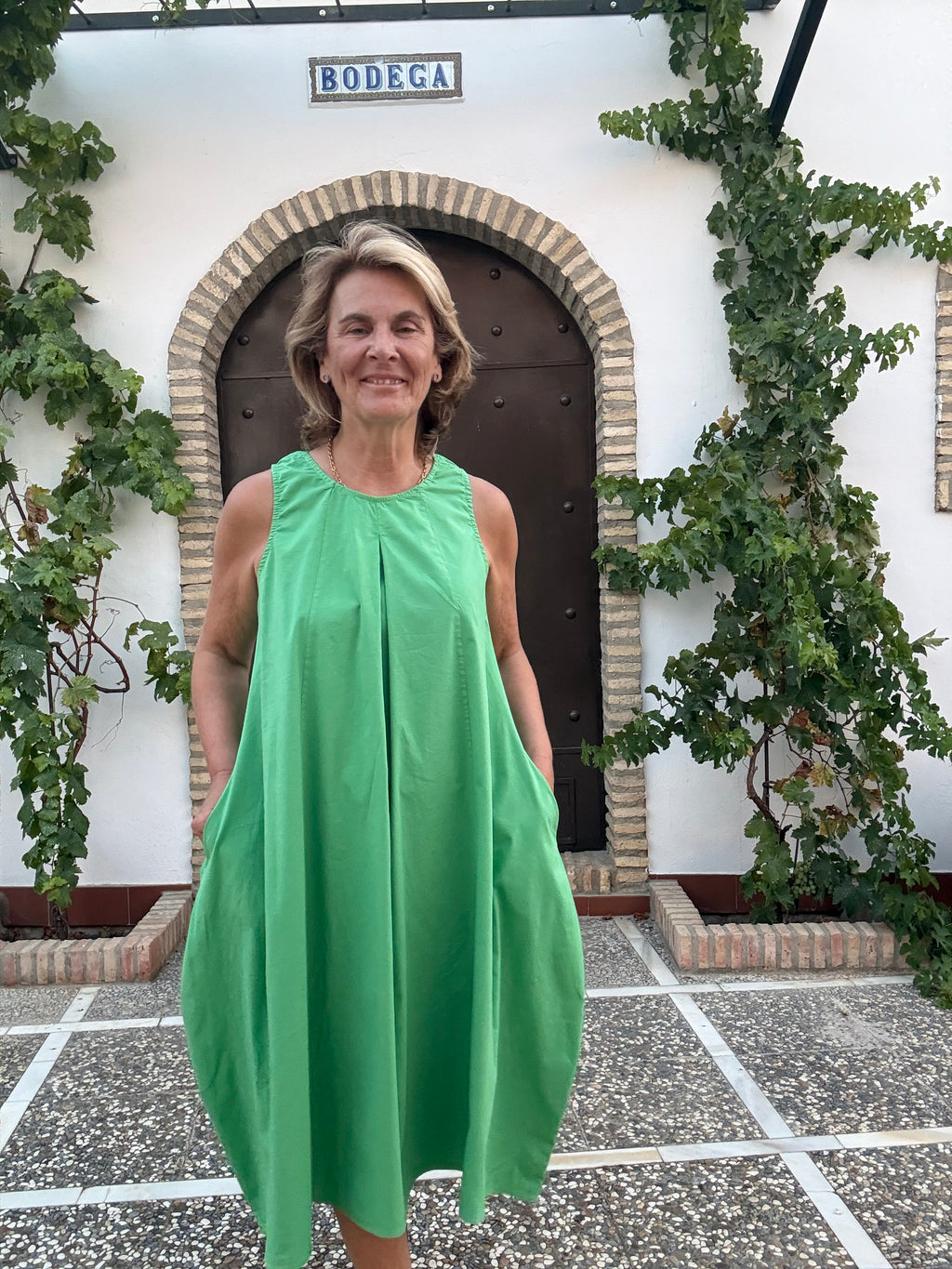 VESTIDO VALDELAGRANA VERDE