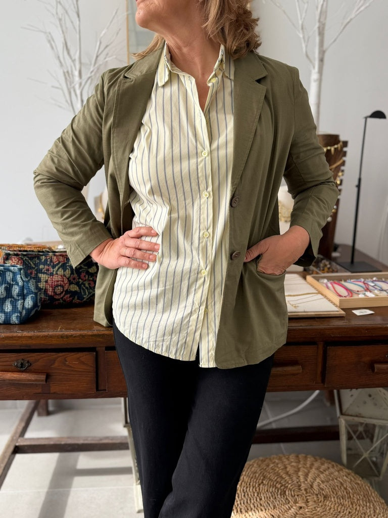 CHAQUETA CEDEIRA KAKI