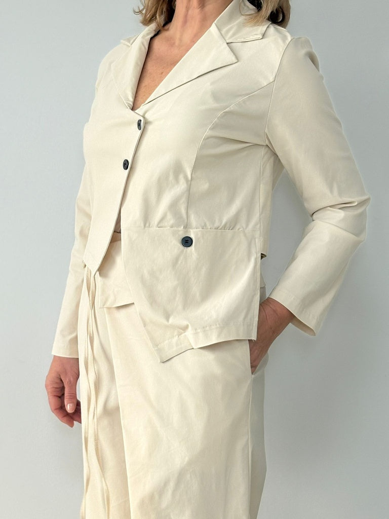 CHAQUETA OSAKA MARFIL