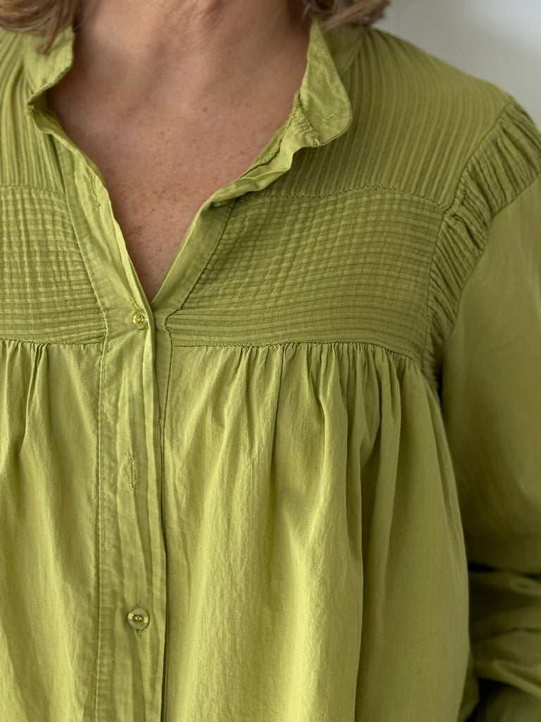 CAMISA JARETAS PISTACHO