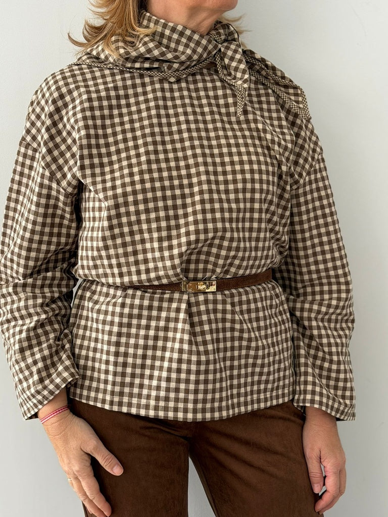 CAMISA MARTINA MARRON