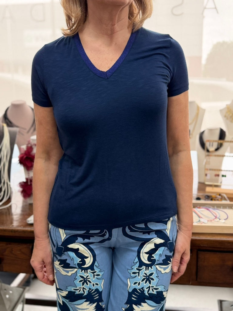 CAMISETA TERRY MARINO