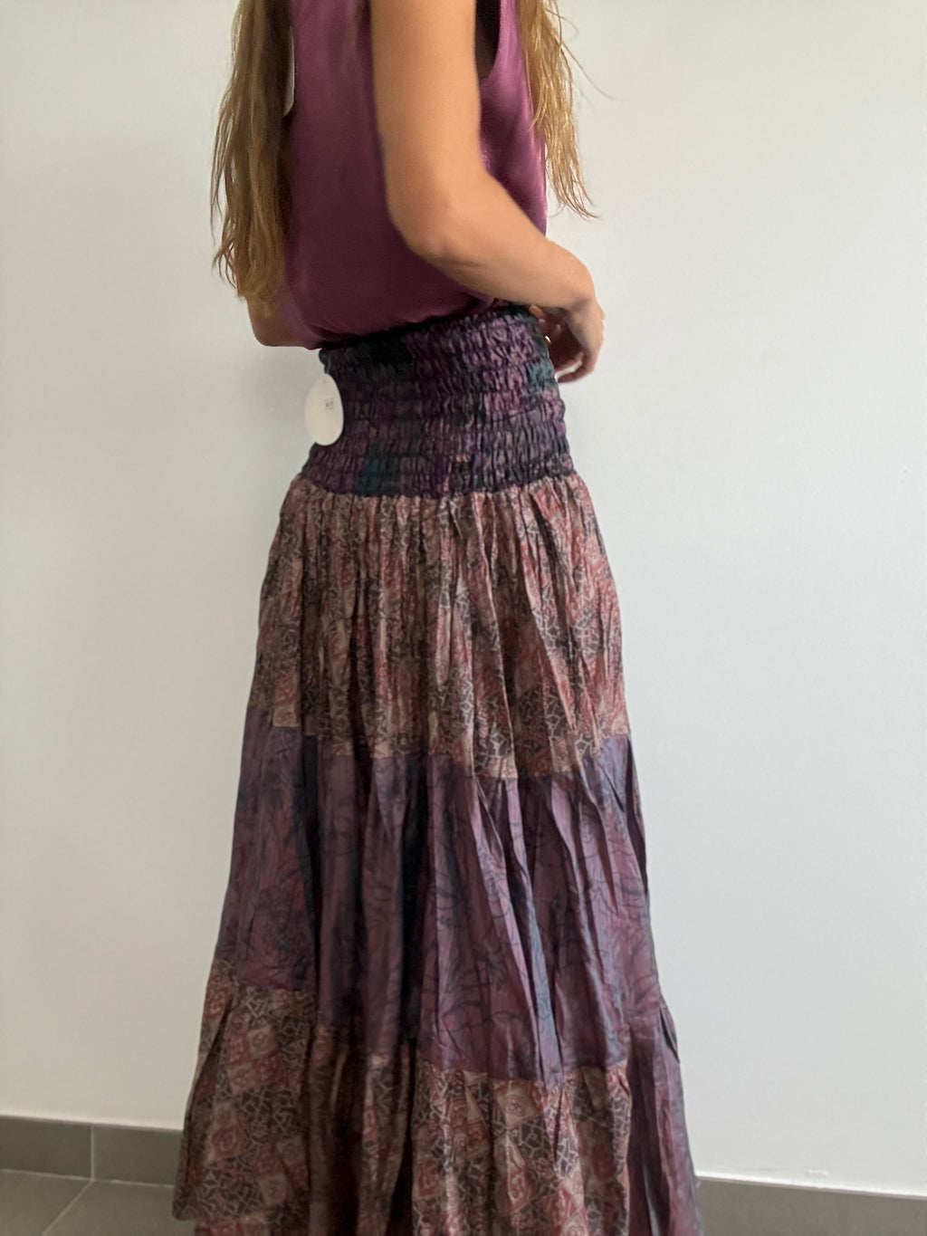 FALDA RETALES SEDA 27
