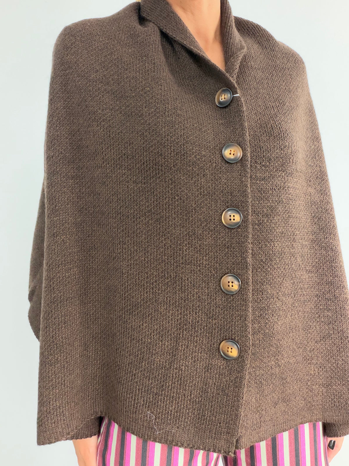 PONCHO ULA MARRÓN
