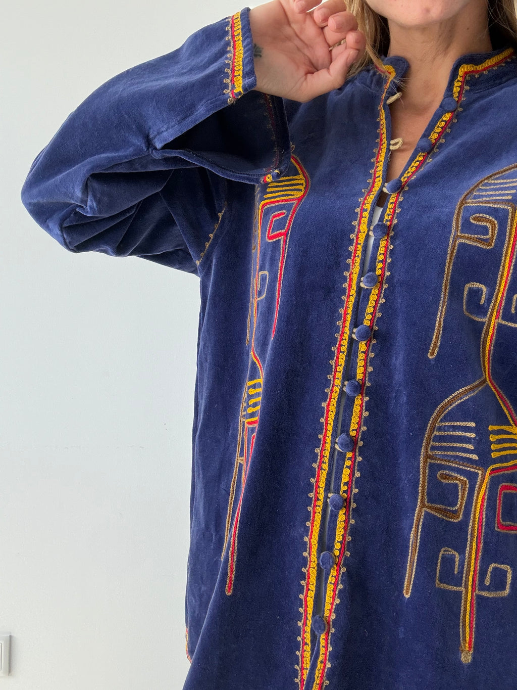 CHAQUETA ZAR AZUL