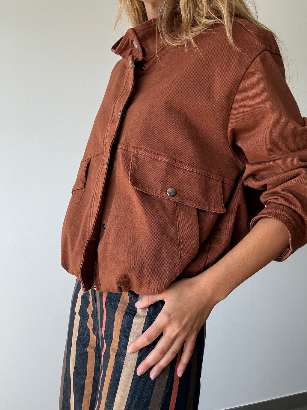 CHAQUETA ARESA TEJA