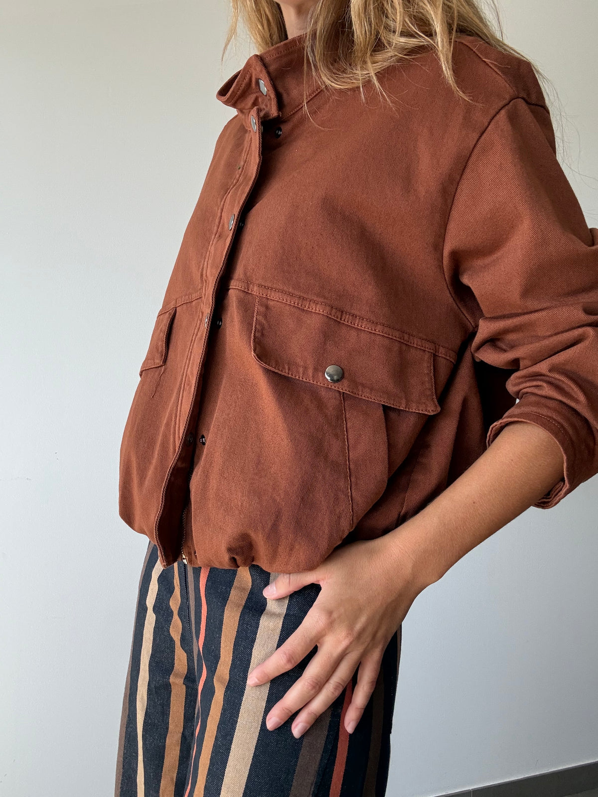 CHAQUETA ARESA TEJA