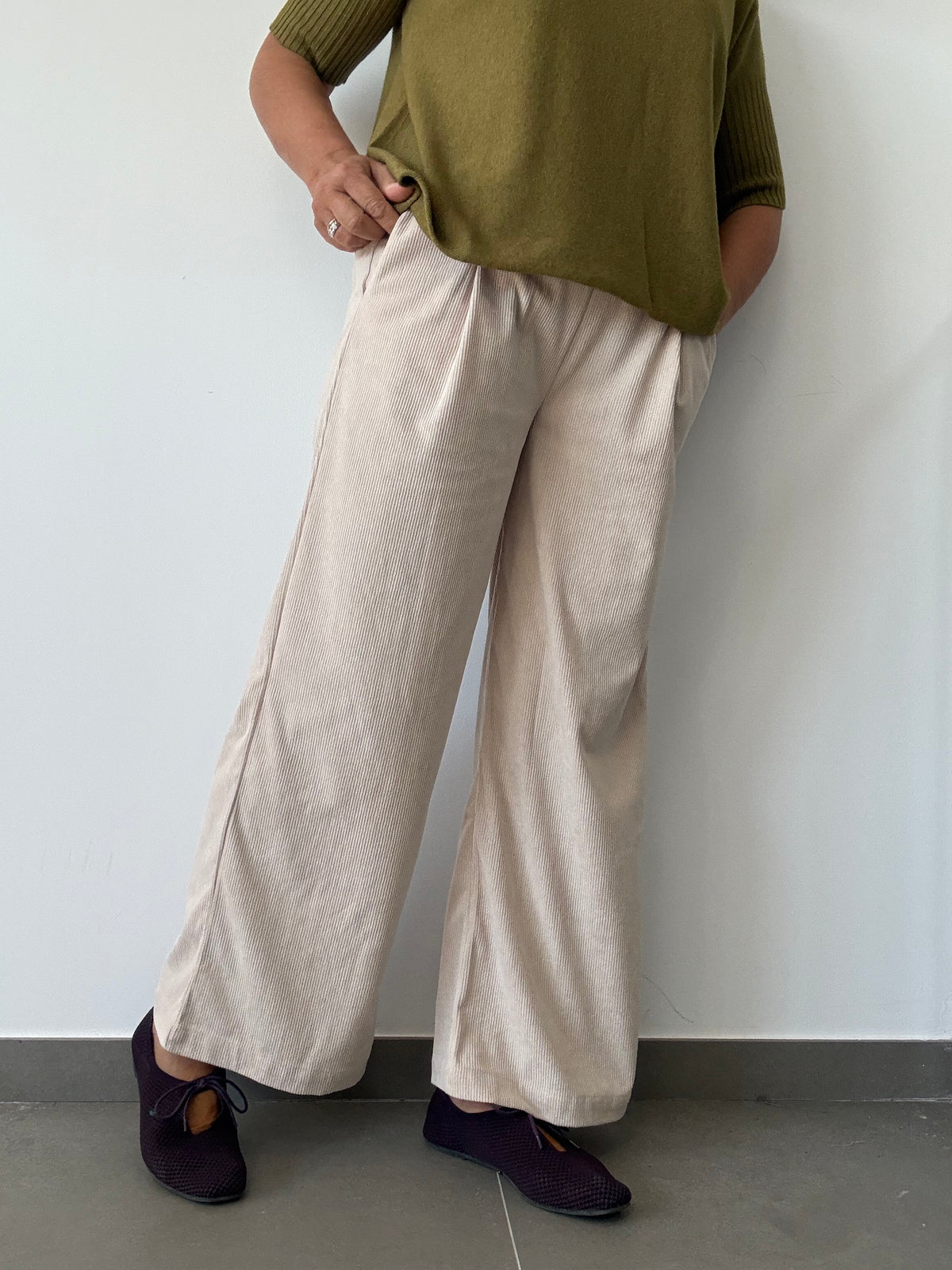 PANTALÓN MIKONO MARFIL